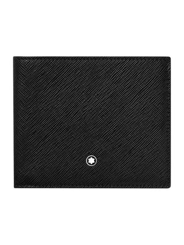 Sartorial 8CC Leather Half Wallet Black - MONTBLANC - BALAAN 1