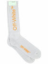 Diagonal Arrow Socks Gray - OFF WHITE - BALAAN 1