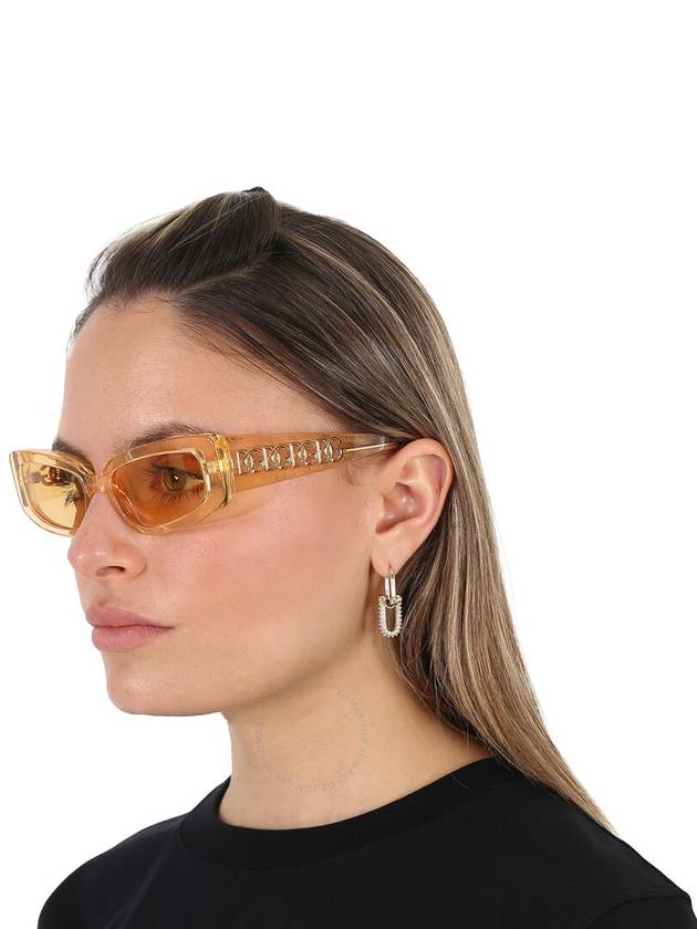 Light Orange Cat Eye Women's Sunglasses DG4445 3046 7 54 - DOLCE&GABBANA - BALAAN 3