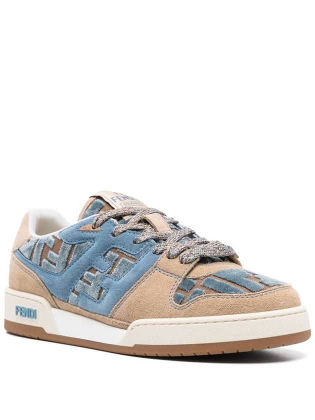 Fendi Sneakers Blue - FENDI - BALAAN 4