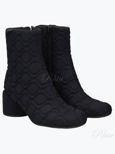 Niki Quilting 60mm Middle Boots Black - CAMPER - BALAAN 2