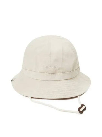 Cotton Bucket Hat Light Beige S23SUFBH35 - SNOW PEAK - BALAAN 1