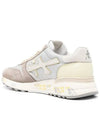 Mick 6615 Logo Suede Low Top Sneakers Grey Beige Yellow - PREMIATA - BALAAN 4