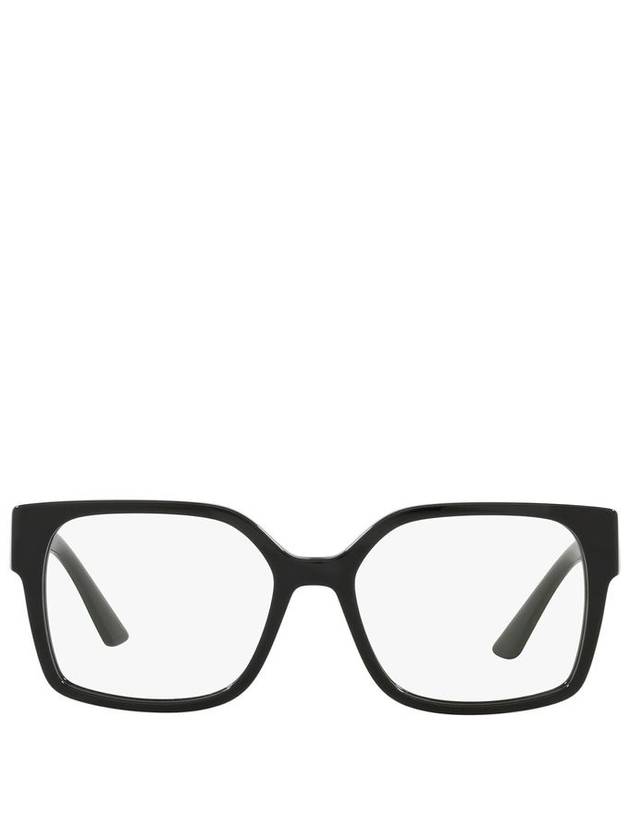 Eyewear Polished Effect Square Frame Glasses - PRADA - BALAAN 2