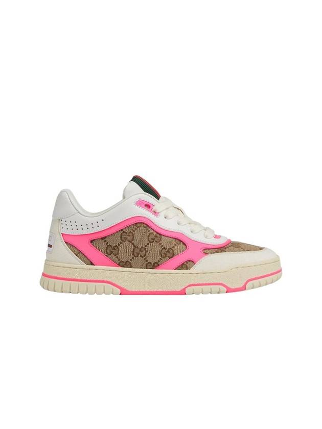 Original GG Canvas Low Top Sneakers Beige Ebony - GUCCI - BALAAN 1