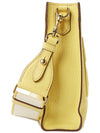 Madras Leather Shoulder Bag Lemon Yellow - MIU MIU - BALAAN 4