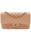 Classic Lambskin Medium Shoulder Bag Peach - CHANEL - BALAAN 1