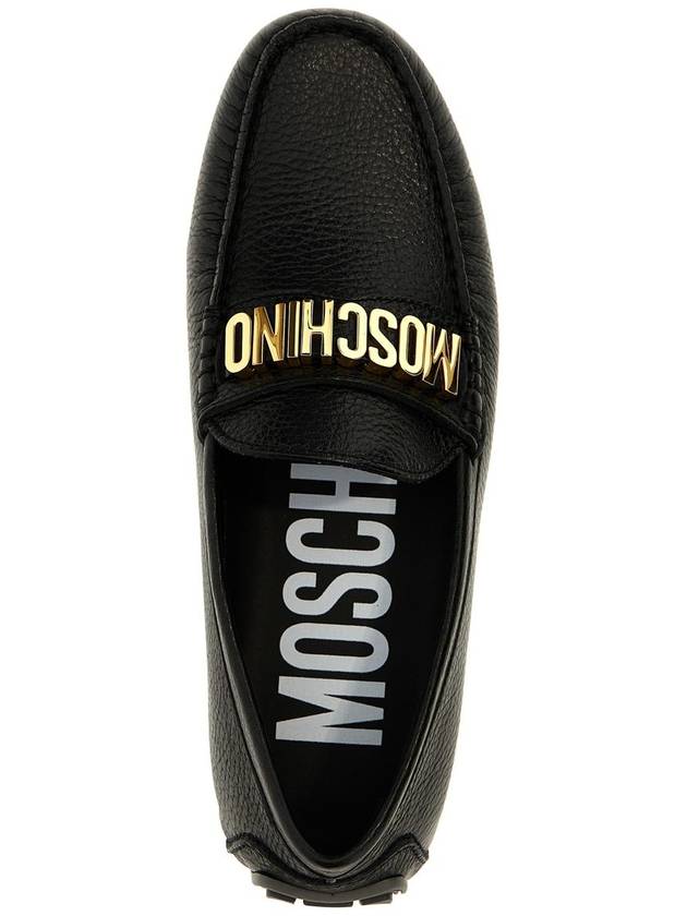 Loafers MB10020G1IGC0000 BLACK - MOSCHINO - BALAAN 5