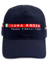 Pirelli Fabric Ball Cap Navy - PRADA - BALAAN 4