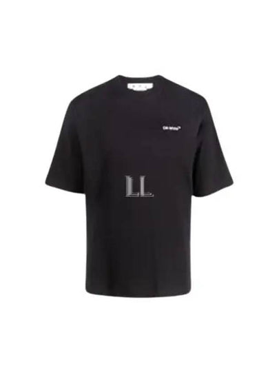 Caravaggio Printing Short Sleeve T-Shirt Black - OFF WHITE - BALAAN 2