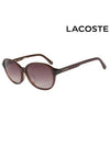 Sunglasses L856SA 210 Round Acetate Women - LACOSTE - BALAAN 2