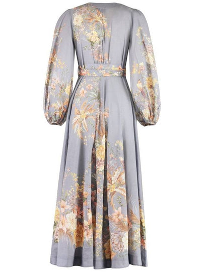 Zimmermann Tallow Wrap-Dress - ZIMMERMANN - BALAAN 2