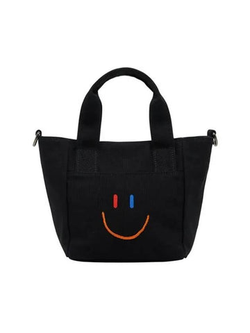 LaLa Small Cross Bag Black - LALA SMILE - BALAAN 1