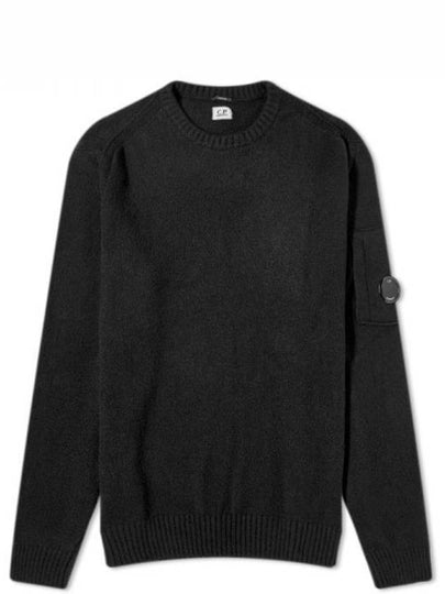 Fleece Knit Top Black - CP COMPANY - BALAAN 2