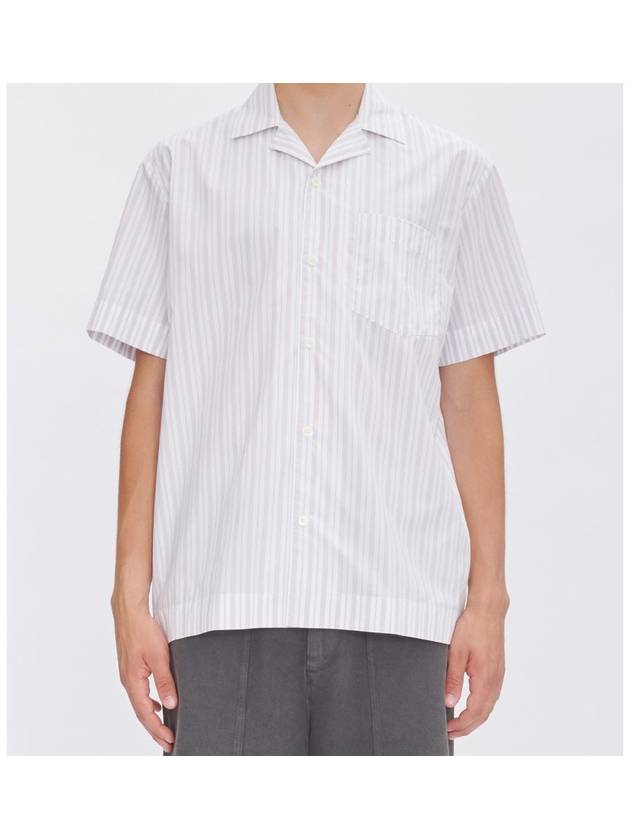 Chemisette Edd Short Sleeve Shirt White - A.P.C. - BALAAN 3