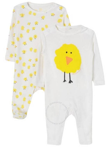 Stella McCartney Infant Chick Patterned 2-Piece Babygrown Set, Size 3M - STELLA MCCARTNEY - BALAAN 1