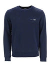 Men's Item Logo Sweatshirt Navy - A.P.C. - BALAAN 2