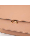 Saffiano Trunk Medium Shoulder Bag Beige - MARNI - BALAAN 4
