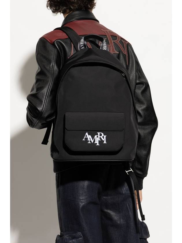 Amiri Backpack With Logo, Men's, Black - AMIRI - BALAAN 2