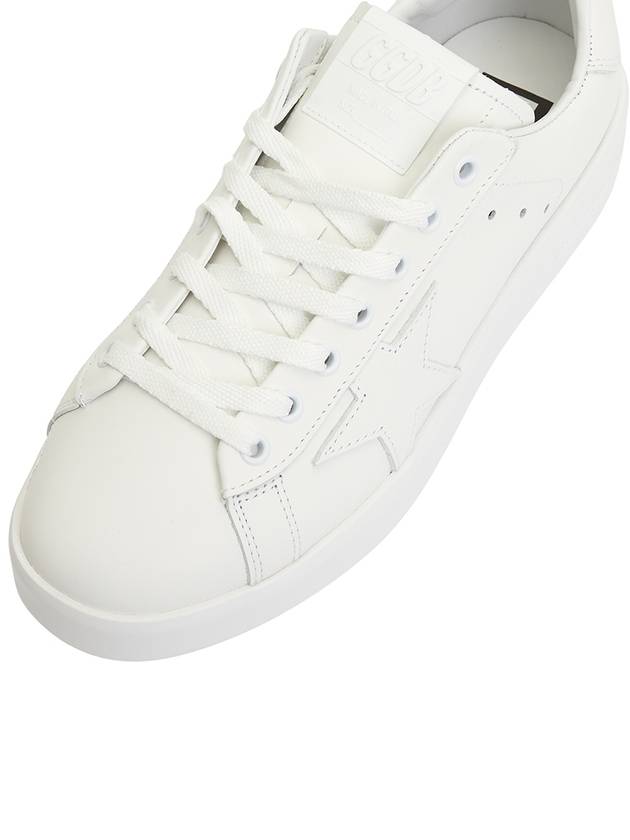 Purestar White Tab Sneakers White - GOLDEN GOOSE - BALAAN 9