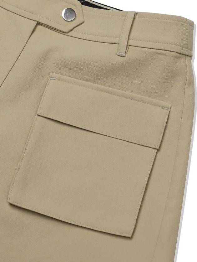 Cargo Banding Out Pocket Shorts Pants Women BEIGE - 20THHOLE - BALAAN 3