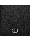 CD Icon Grained Calfskin Card Wallet Black - DIOR - BALAAN 5