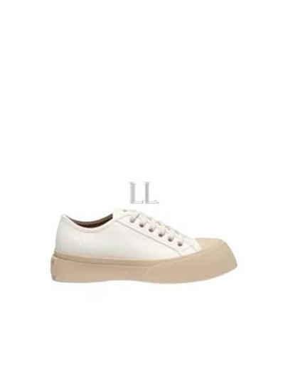 Pablo Platform Nappa Leather Low Top Sneakers Lilywhite - MARNI - BALAAN 2