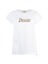 Short Sleeve T-Shirt JG000211D52009 1080 White - HERNO - BALAAN 1