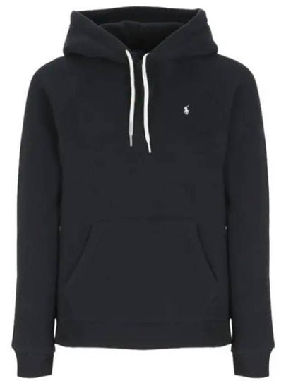 Embroidery Logo Hoodie Black - POLO RALPH LAUREN - BALAAN 2