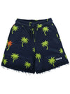 Kids Palm Tree Training Short Pants S4MSJBBE227 060 - MSGM - BALAAN 1