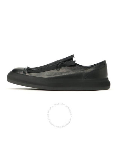 Yohji Yamamoto Ladies Black Low Top Zip Up Sneakers Brand Size 5 - YOHJI YAMAMOTO - BALAAN 2