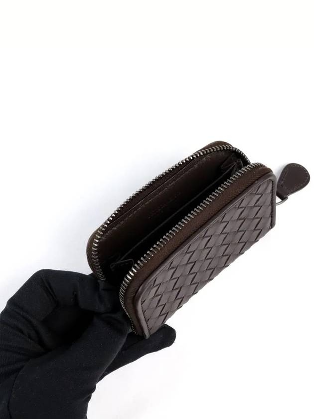 Men s card wallet zipper 114075 V001N 2113 - BOTTEGA VENETA - BALAAN 4