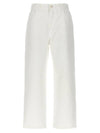 Cropped Straight Pants White - MONCLER - BALAAN 1