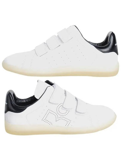 Brownsy Punching Logo Low Top Sneakers White - ISABEL MARANT - BALAAN 2