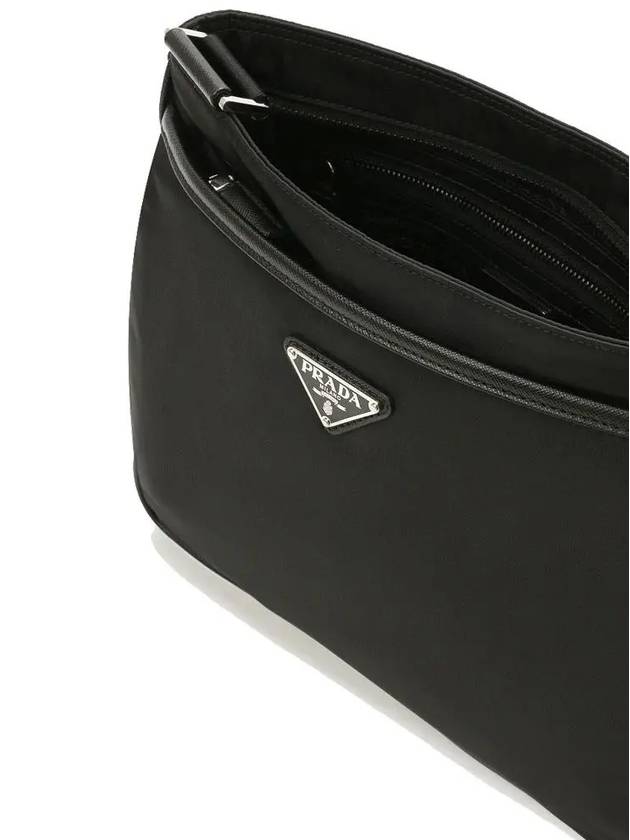 Pocono Saffiano Messenger Bag Black - PRADA - BALAAN 5