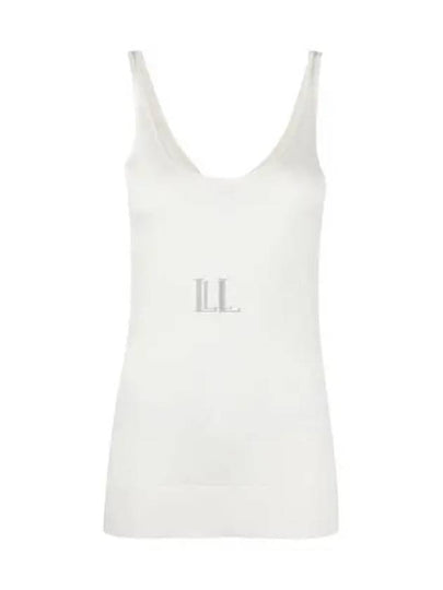 Scallop Wool Sleeveless White - CHLOE - BALAAN 2