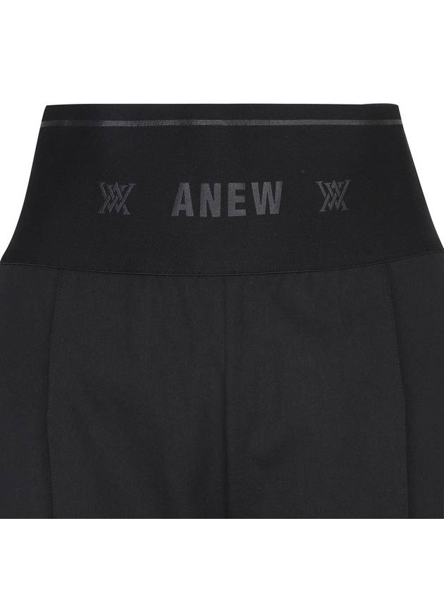 Official W SEMI WIDE FIT HIGH WAIST L PT BK - ANEWGOLF - BALAAN 4