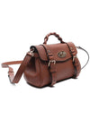 Alexa Heavy Grain Mini Tote Bag Chestnut - MULBERRY - BALAAN 4