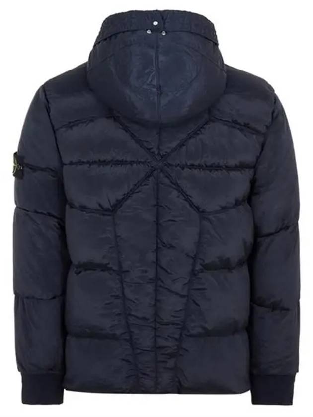 Wappen Patch Metal Econyl Down Padding Navy - STONE ISLAND - BALAAN 9