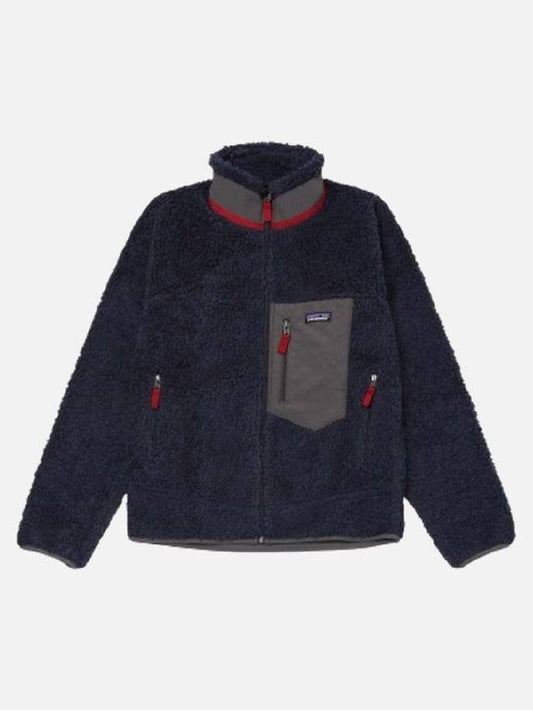 Classic Retro X Fleece Zip-Up Jacket Navy - PATAGONIA - BALAAN 2