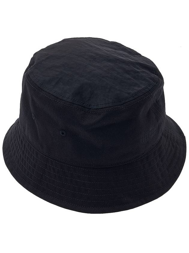 Embroidered Logo Bucket Hat Black - Y-3 - BALAAN 4