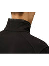 Light Fleece Half Zipped Sweatshirt Black - CP COMPANY - BALAAN 5