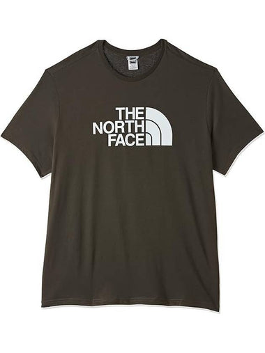 Men's Half Dome Cotton Short Sleeve T-Shirt New Taupe Green - THE NORTH FACE - BALAAN 1