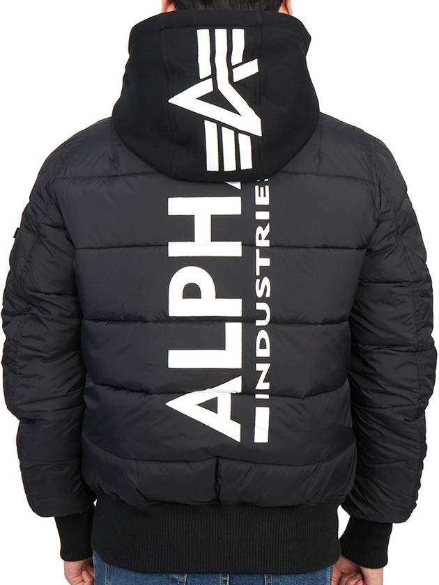 MA 1 Back Print Padding Black - ALPHA INDUSTRIES - BALAAN 6