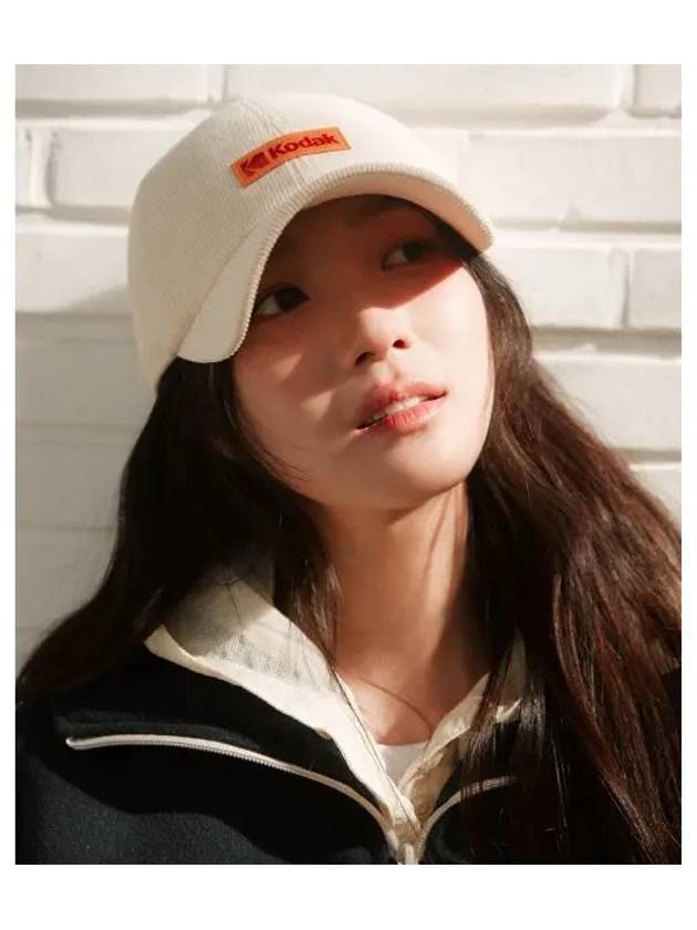 KODAK Corduroy Ball Cap IVORY - KODO - BALAAN 1