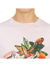 Golden Goose Printed T shirt Women s Pink Tropical Print Short Sleeve - GOLDEN GOOSE - BALAAN 9