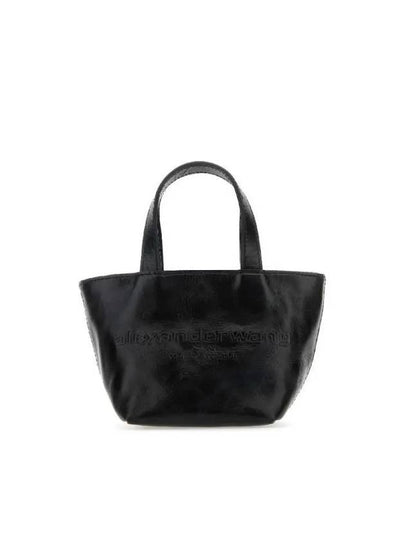 mini Punch logo embossed leather tote bag - ALEXANDER WANG - BALAAN 2