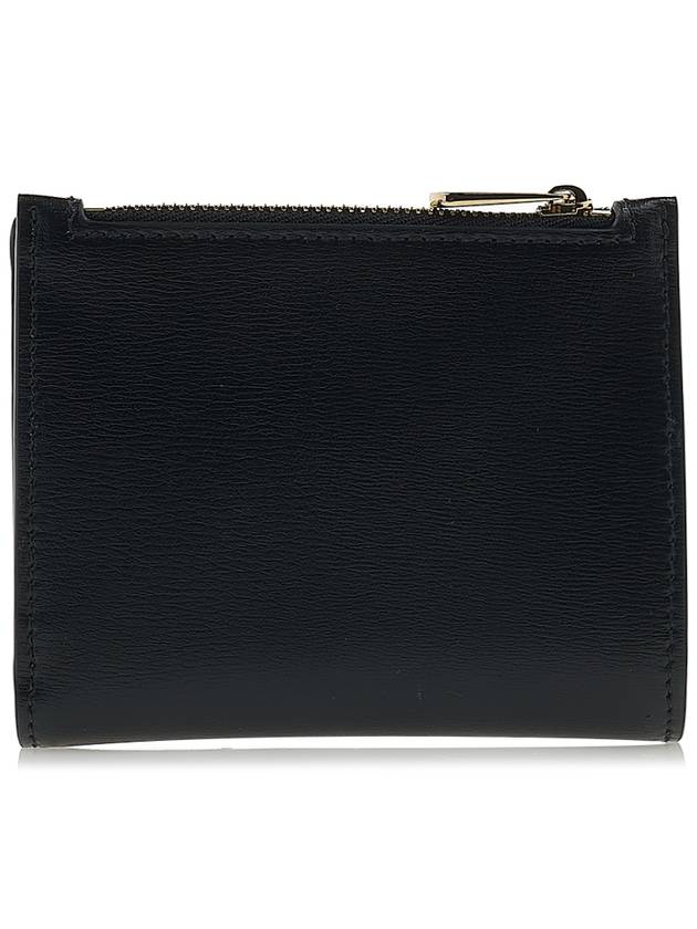 Vara Bow Half Wallet Black - SALVATORE FERRAGAMO - BALAAN 4