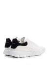 Court Trainers Suede Tab Low Top Sneakers White - ALEXANDER MCQUEEN - BALAAN 4