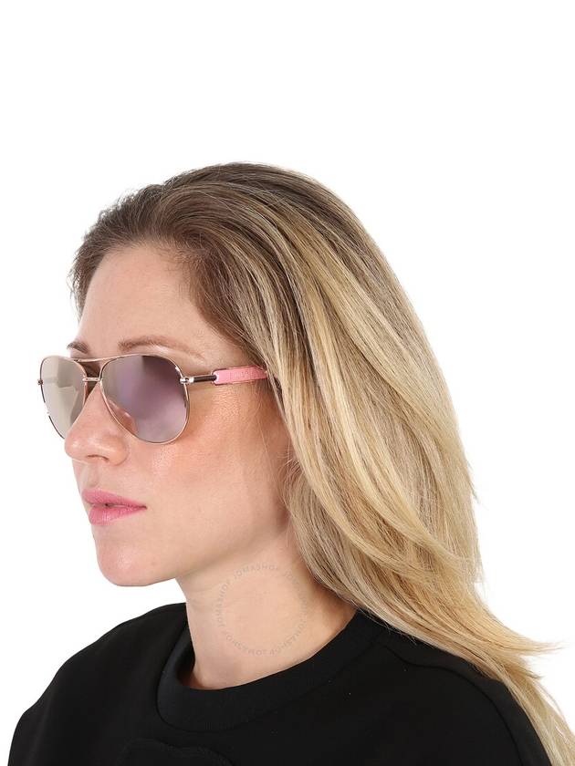 Guess Factory Brown Pink Mirror Pilot Ladies Sunglasses GU7295 28G 60 - GUESS - BALAAN 2